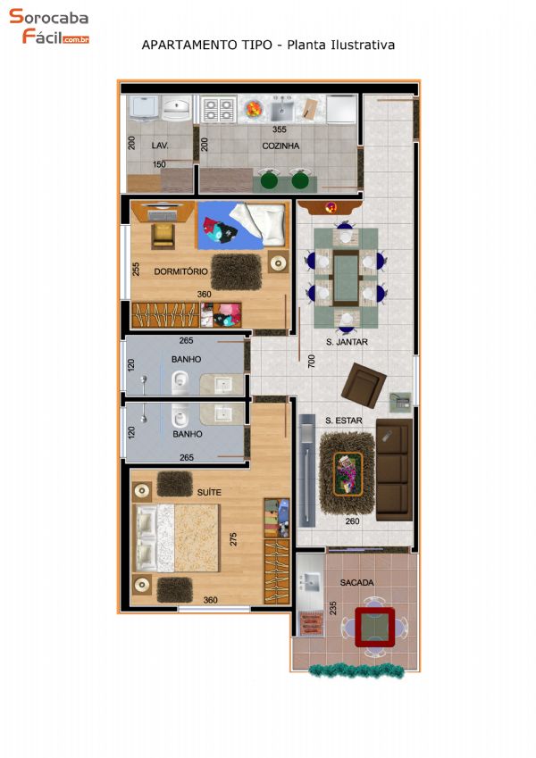 Apartamento em Jd. Maria do Carmo, Sorocaba - Apto Novo - cód. 1694- ótimo negocio - Foto 2